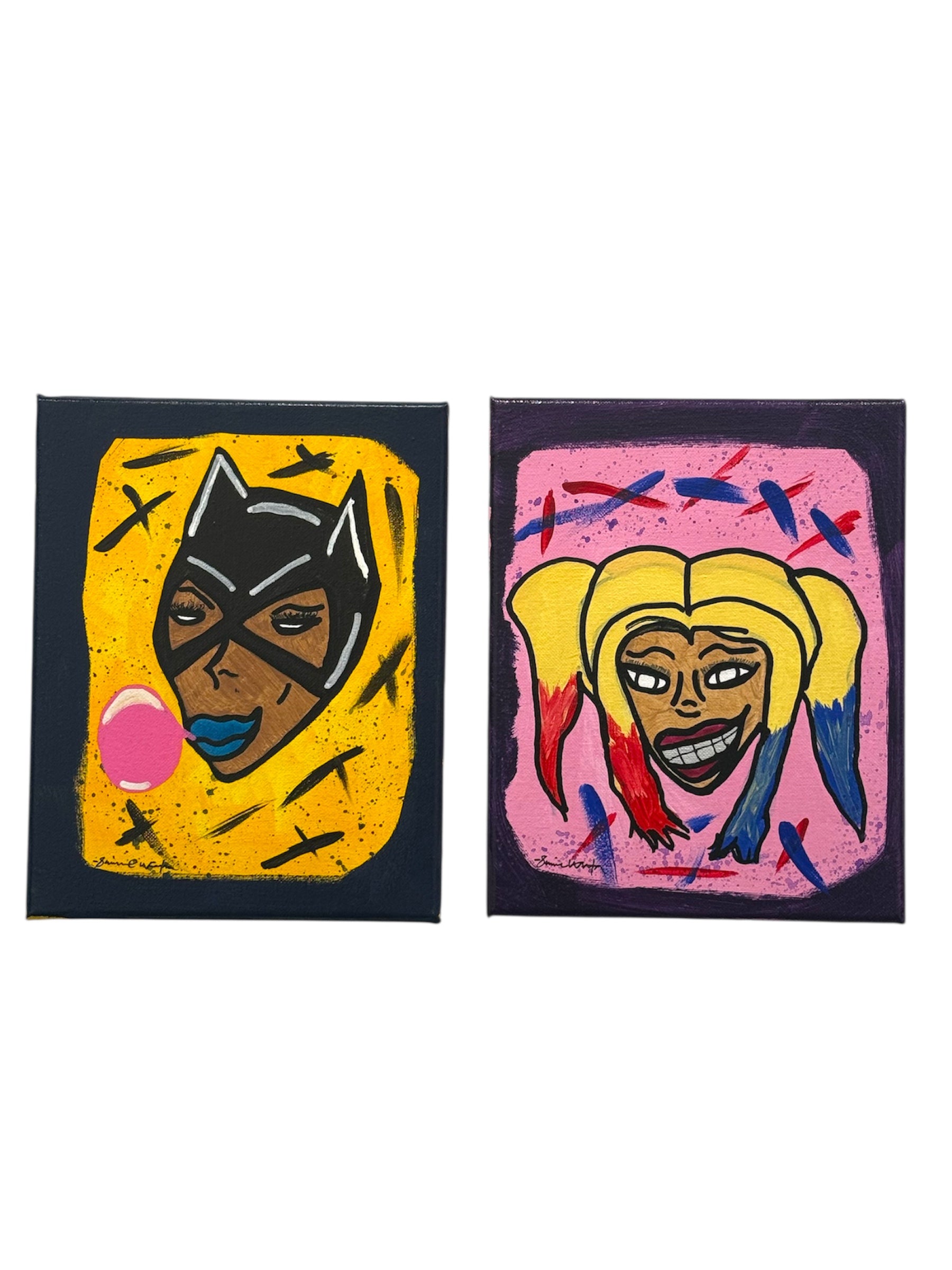 Definitely Catwoman vs Harley Quinn